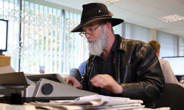 Terry Pratchett, author and dementia campaigner