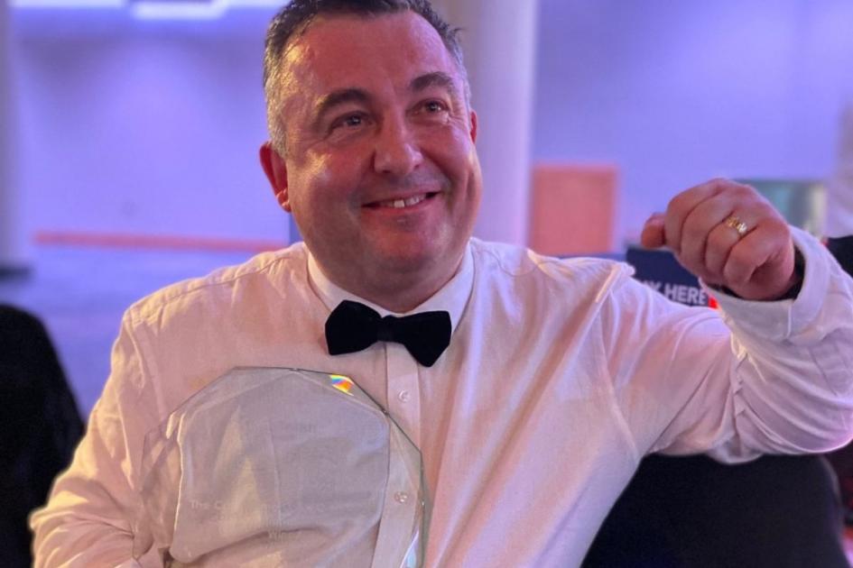 Chef Paul Wright of Prospect House Care Home wins National Chef of the Year Award with his innovative culinary skills